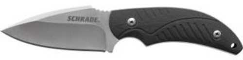 Schrade SCHF66 Fixed Blade 2.9 in Rubber Handle